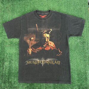 Vintage Y2K Mushroomhead T-Shirt Heavy Metal Band Tee
